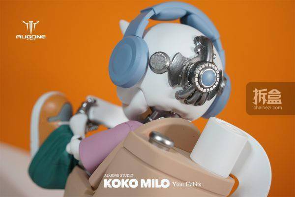 进口AUGONE STUDIO KOKO MILO 你的习惯 潮玩摆件