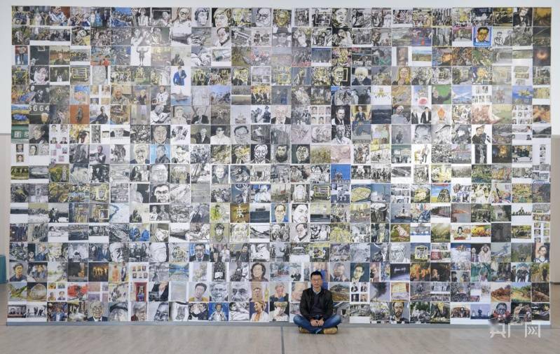 艺术|做时代的参与者、记录者、感悟者：赵志文的绘画艺术“文本行动”开展