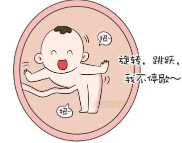 胎动厉害图片