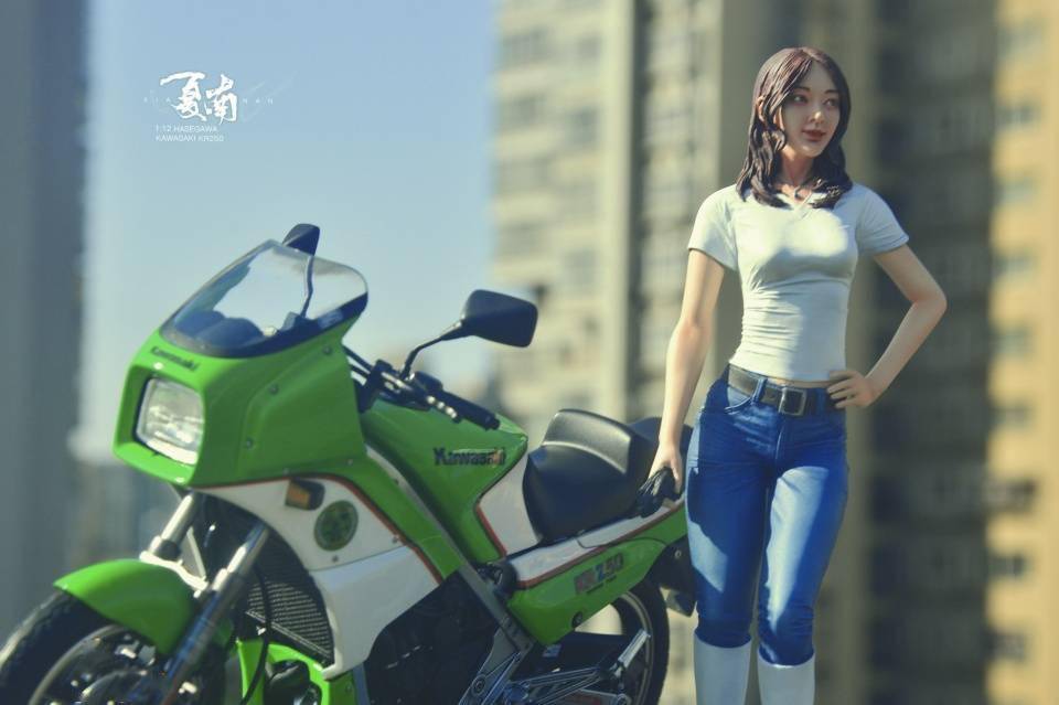 文章|模玩秀：长谷川 1/12 川崎KR250 摩托