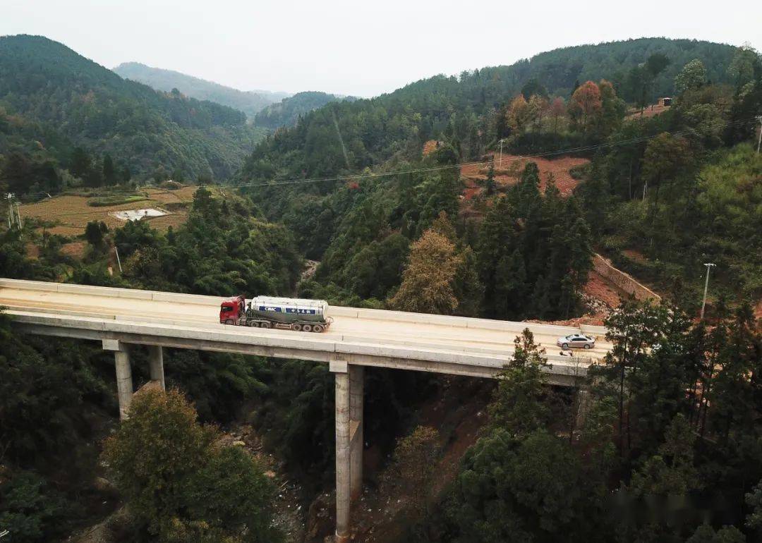 聚焦喜大普奔s308省道黄平至谷陇黄猫大桥通车