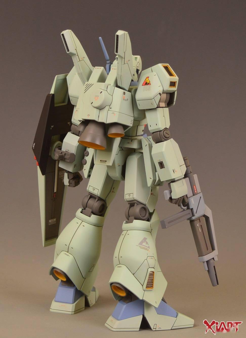 零件|根大木秀：HGUC 杰刚 泷川虚至线稿版改造