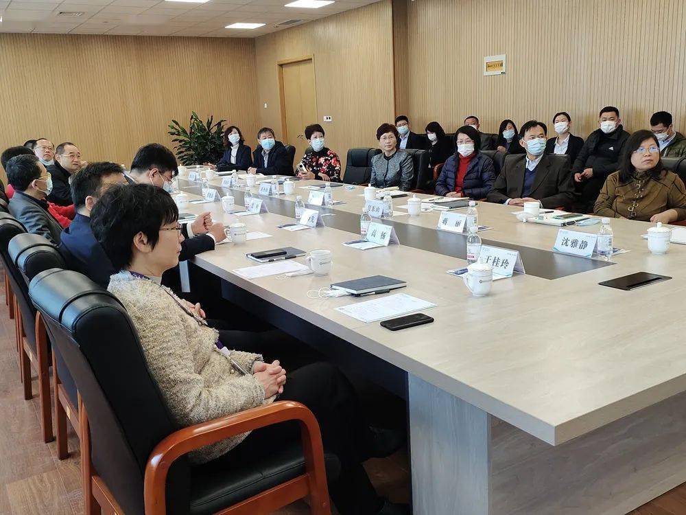 刘圣珍到北京大学人民医院青岛医院(青岛妇儿医院城阳院区)进行调研