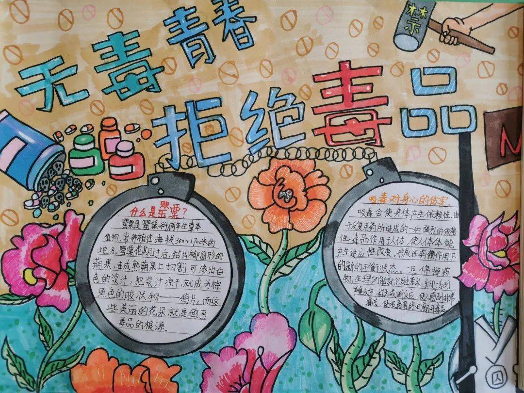 德育思政珍爱生命远离毒品2021年檀枫校区禁毒宣传活动