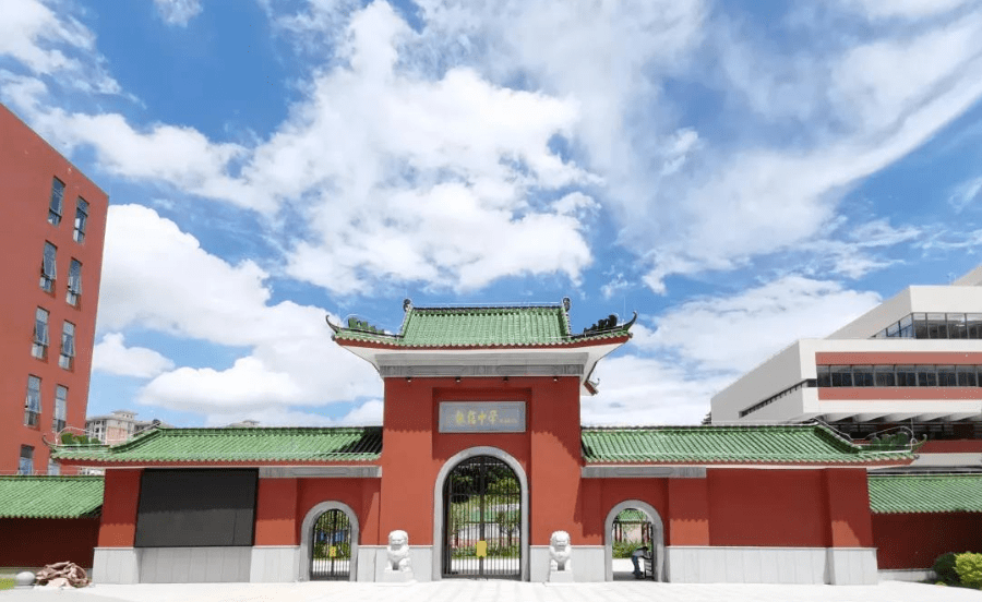 执信中学南沙学校项目(进港大道中学校(九年一贯制)项目)是南沙建设