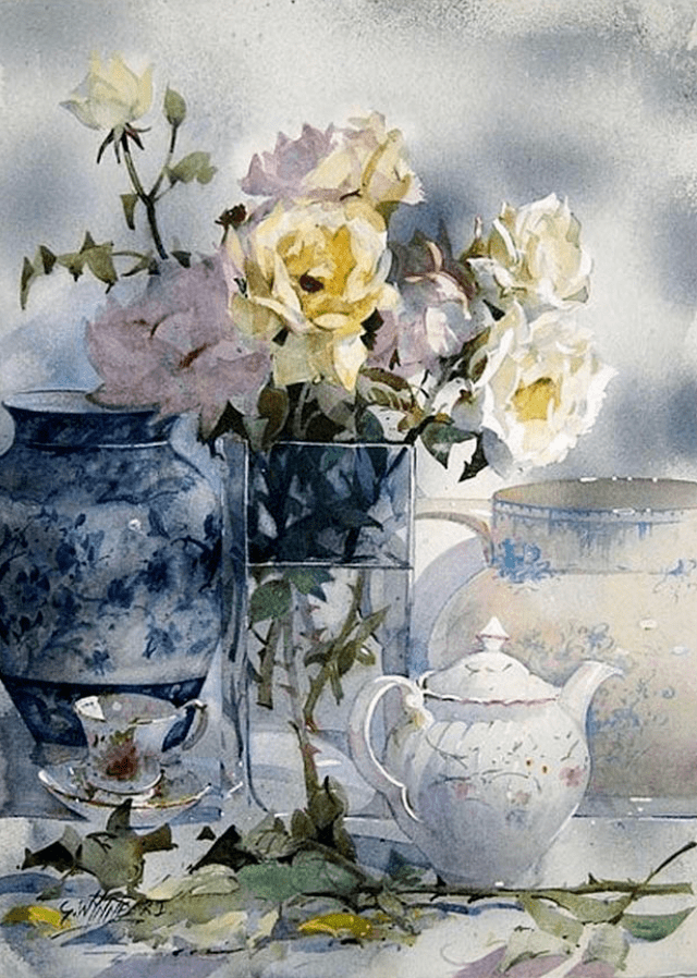 英国水彩画家geoffreywynne作品欣赏五