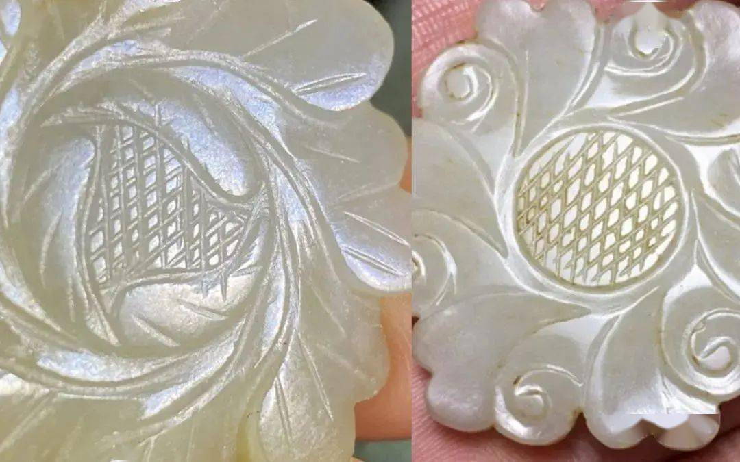 真假古玉的鉴定要点之一阴刻线的细节区别