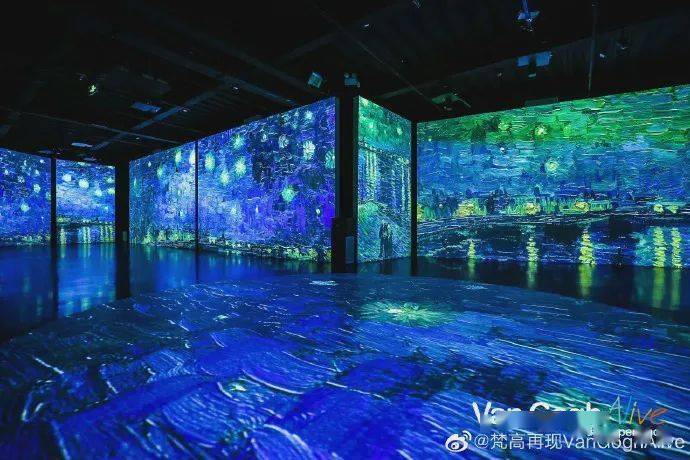 梵高再现van gogh alive沉浸式光影大展杜威中心dewey center正在