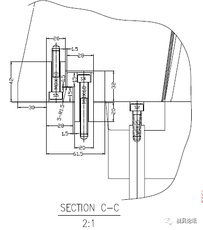 b超显示器后壳注塑模具设计 3d