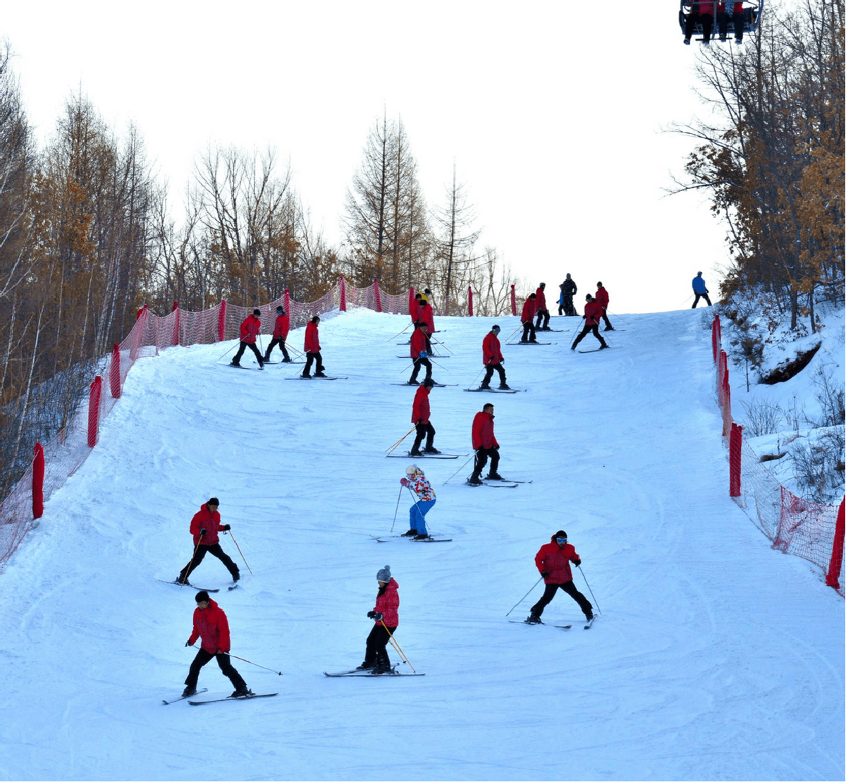 什川滑雪场图片