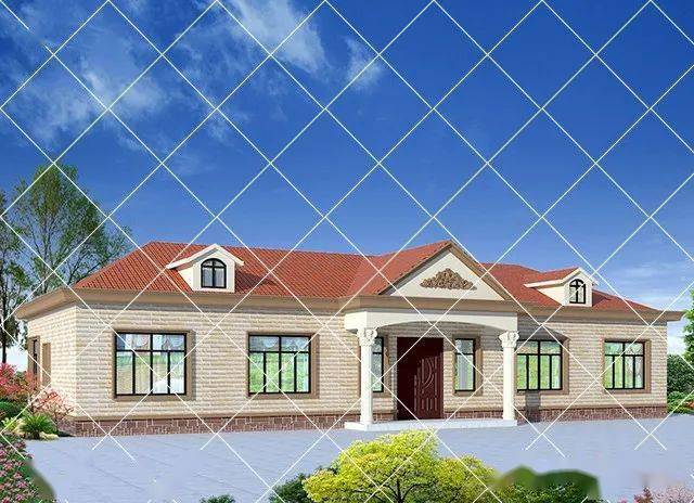 2021年最受欢迎的38款一层农村别墅主体造价均不超20万