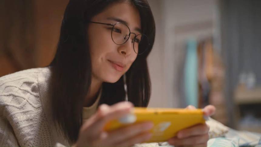 任天堂公开四则switch家庭游戏cm 全家一起健身环 Eshop