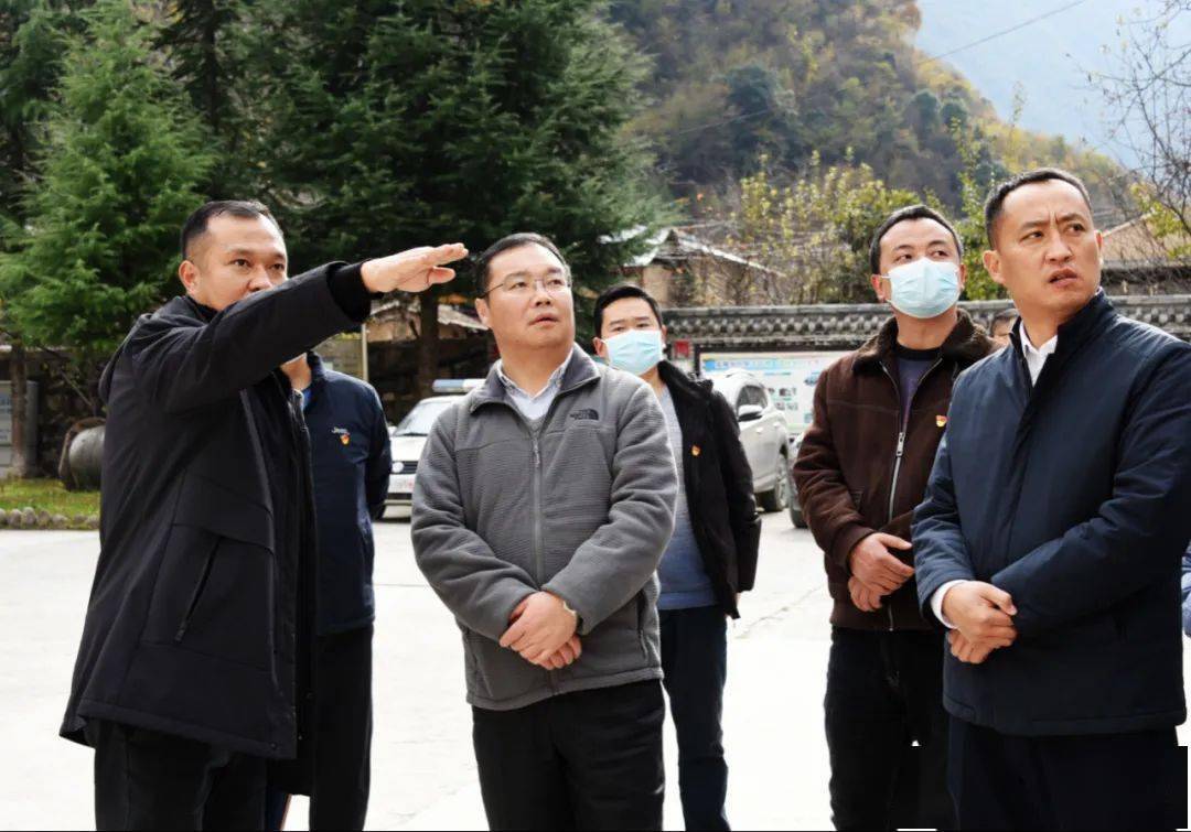 县委书记贺松带队深入永和,草地,郭元调研督导当前各项重点工作