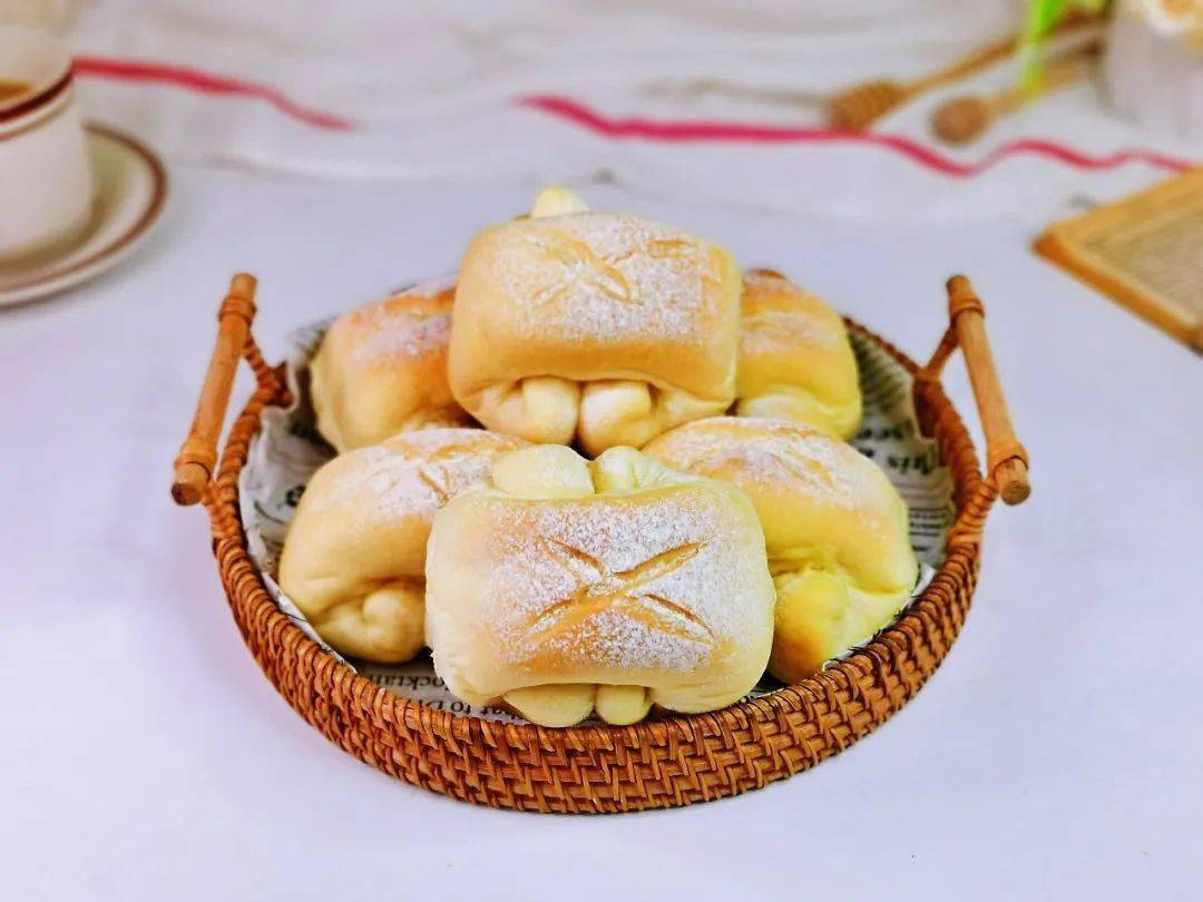 超软萌日式云朵面包卷提升新手成就感