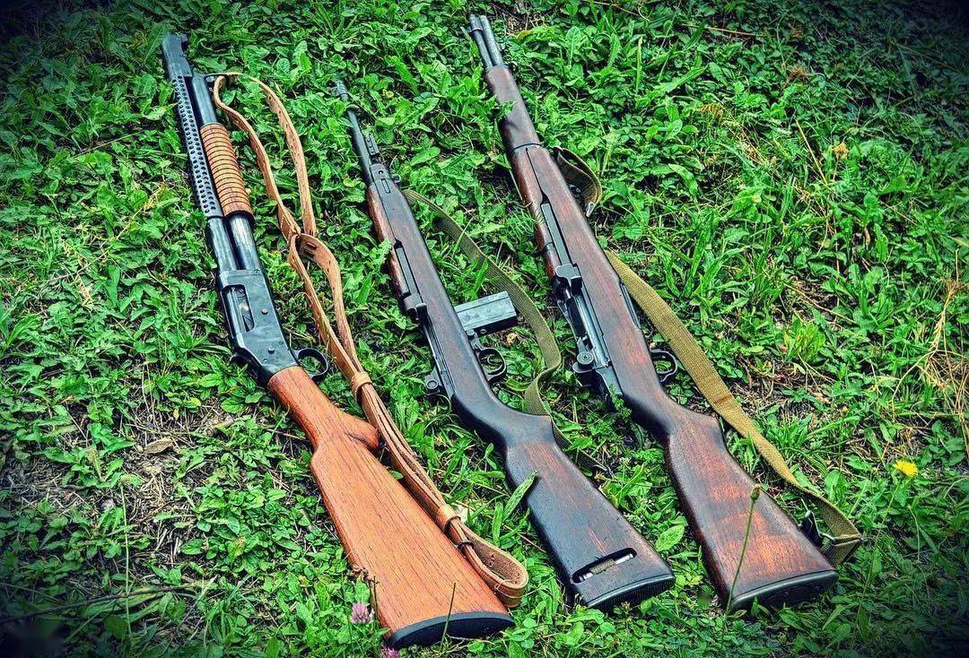 【old school】温彻斯特 m1897 m1912霰弹枪图集