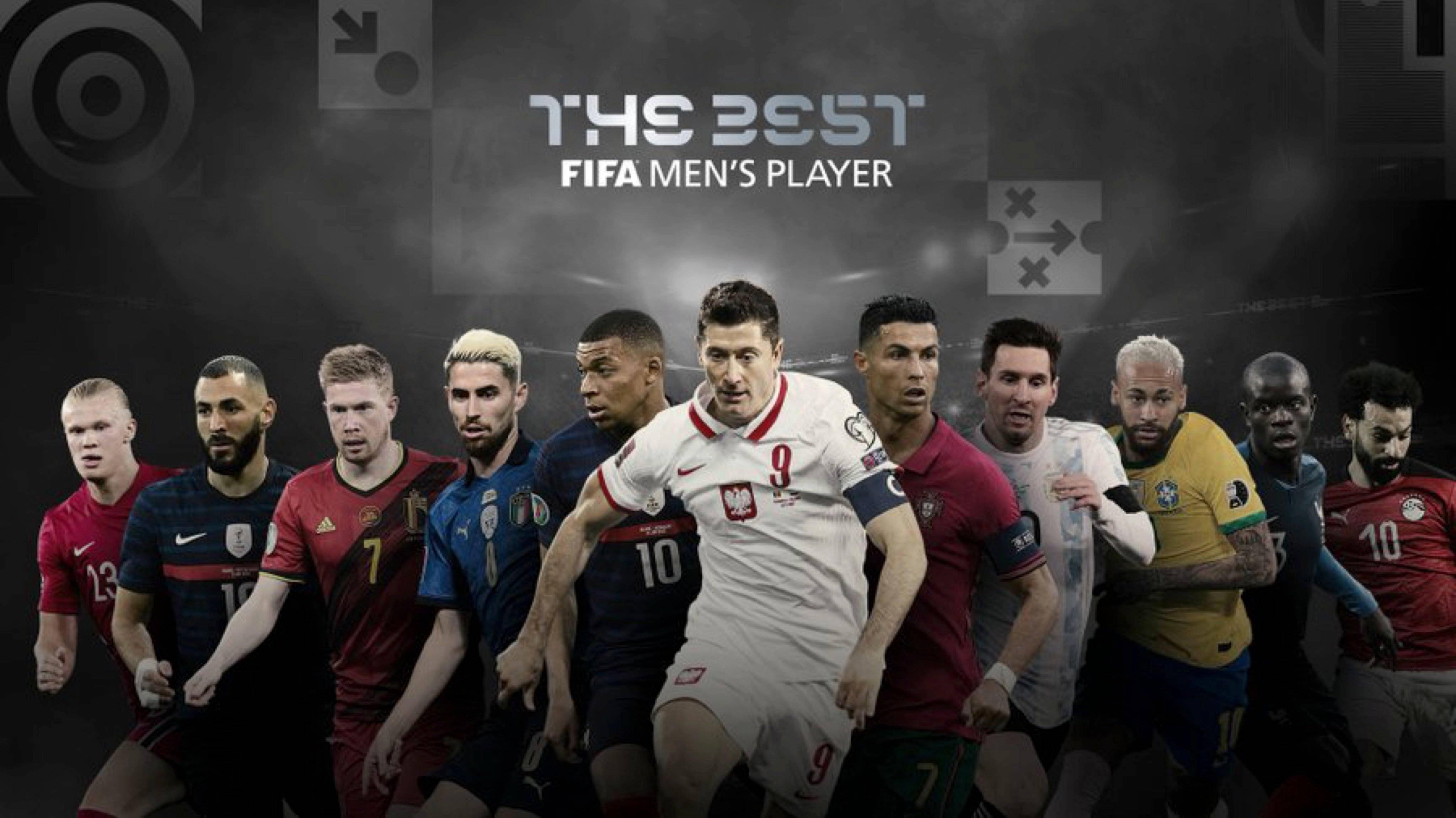 世界足球先生11人候选名单出炉 莱万 梅西 C罗在列 年度