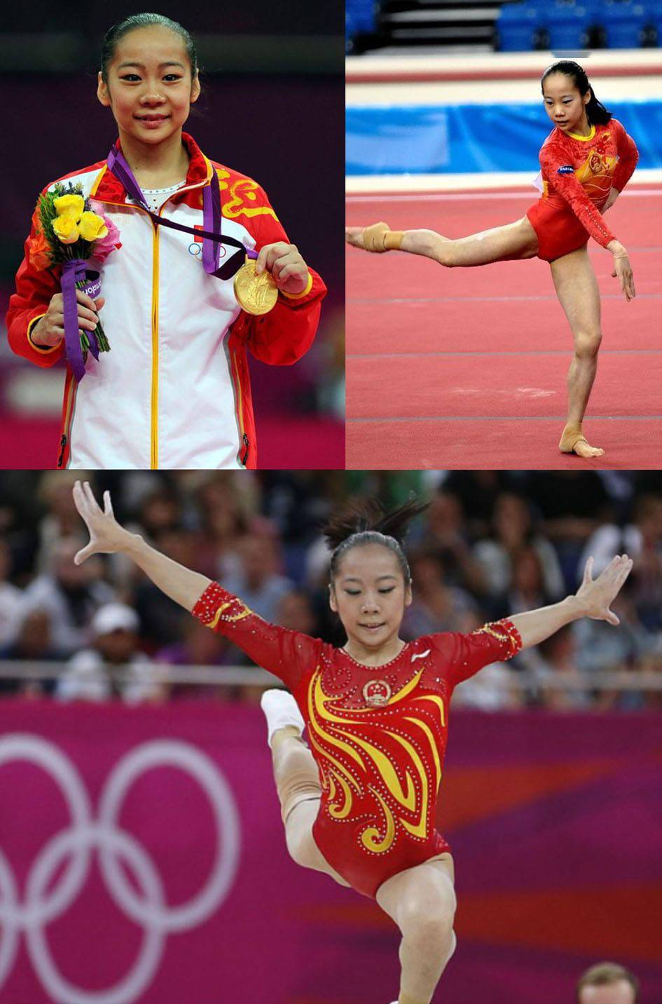 奥运会冠军和身材最高的奥运会冠军邓琳琳(体操)——2008年北京奥运会