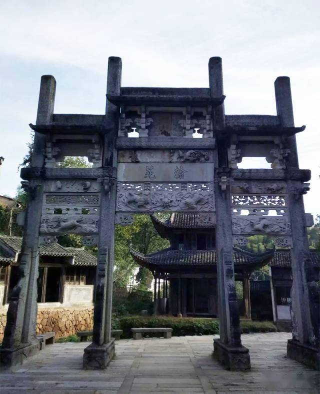 【乱石穿空】牌坊:徽州现存136座牌坊全录(1)
