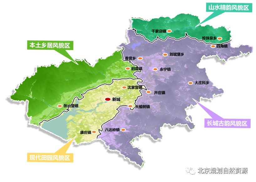 延庆区政区图图片