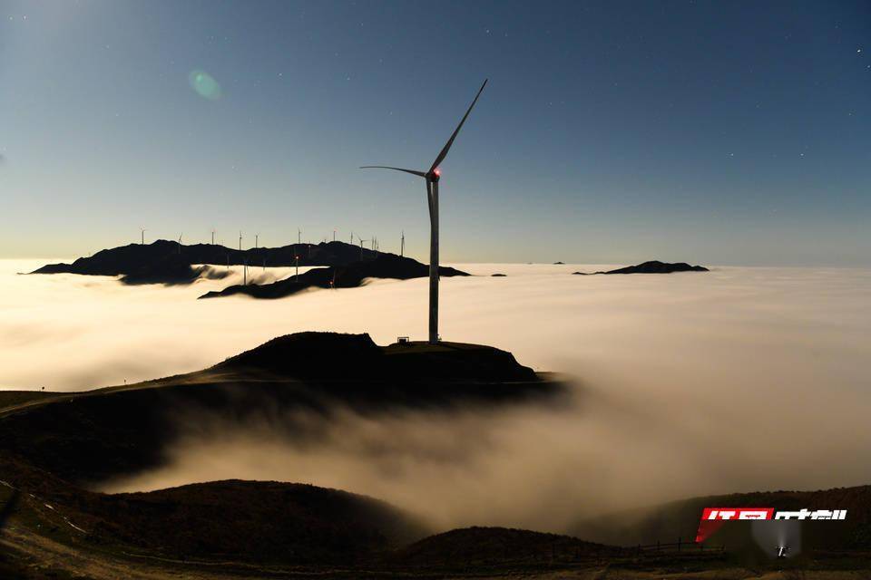 【圖】湖南常寧：月夜雲海美如畫 國際 第3張