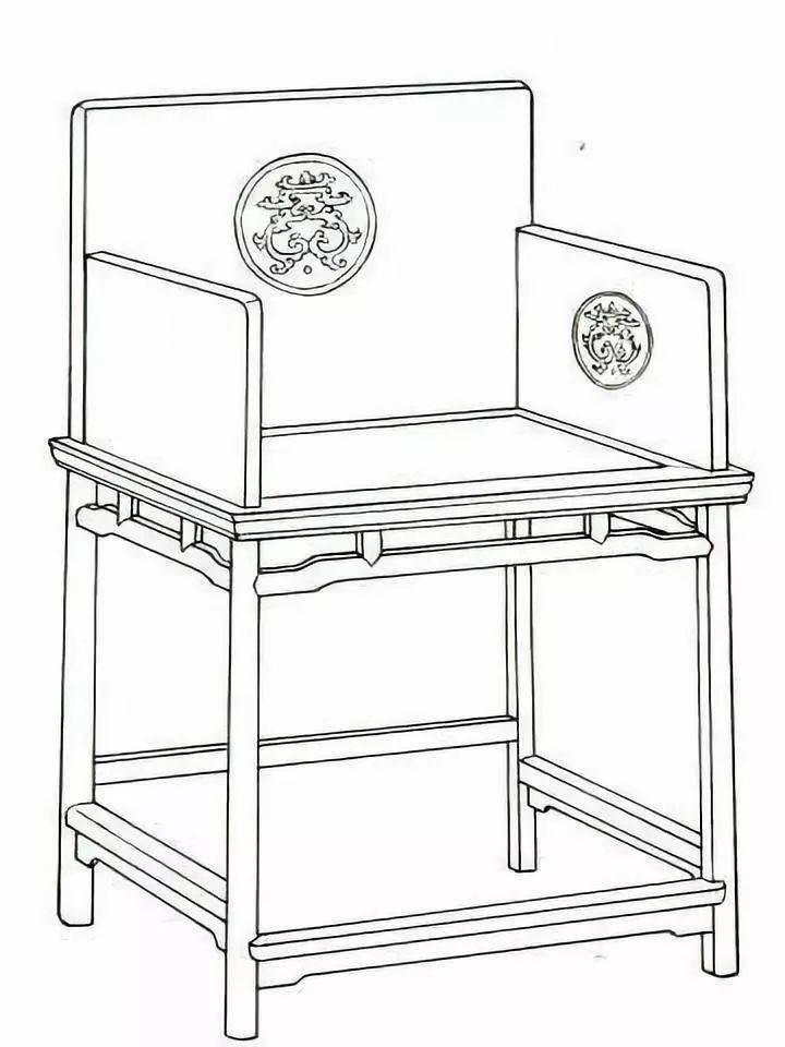 造型独特的"玫瑰椅",文人墨客也钟情!_靠背_围子_施横枨