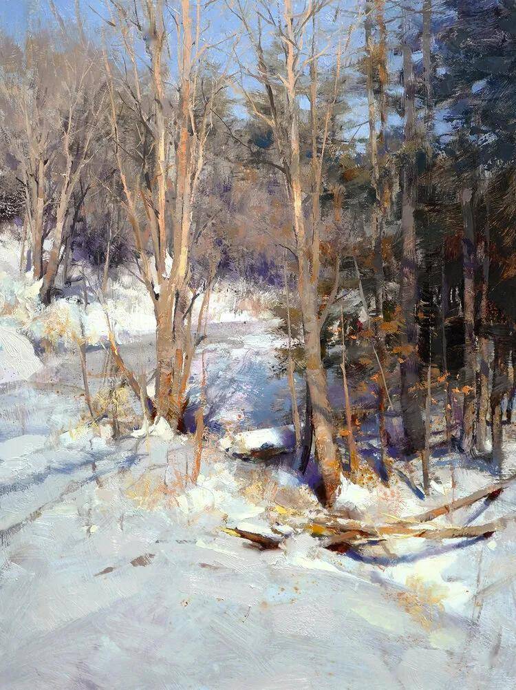 美国画家马克博吉斯作品欣赏精彩绝伦的风景油画