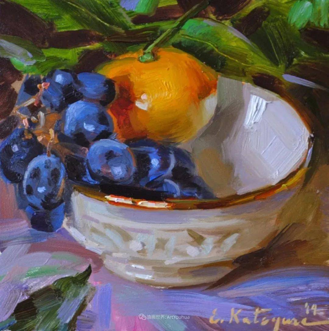 俄罗斯女画家埃琳娜·卡特修拉静物作品欣赏_elena_车里雅宾斯克_艺术