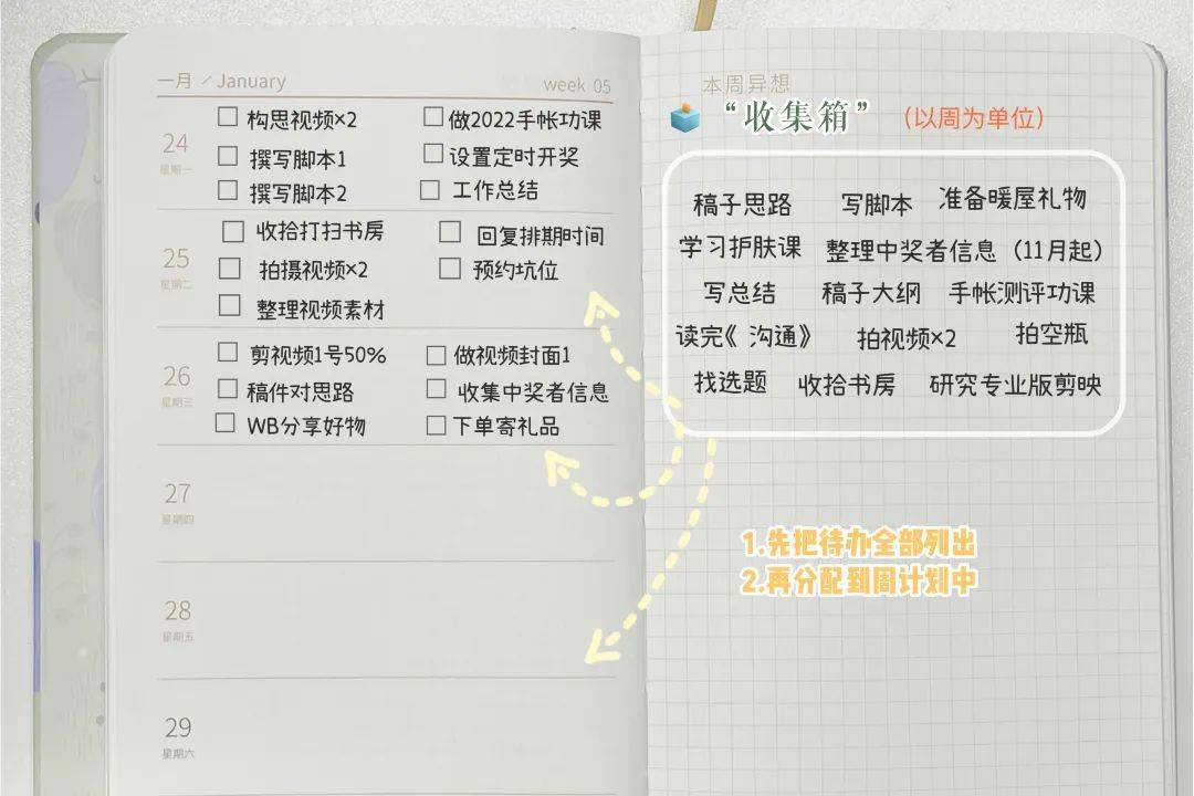 手帐来了|| 因为它，我今年的愿望基本都实现了！