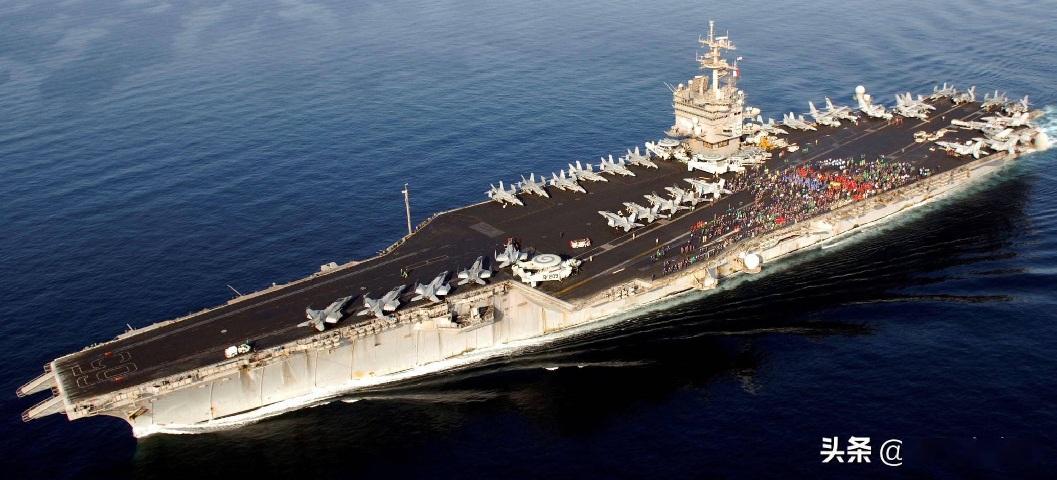 图说"大e":世界上第一艘核动力航母"企业"号服役60周年