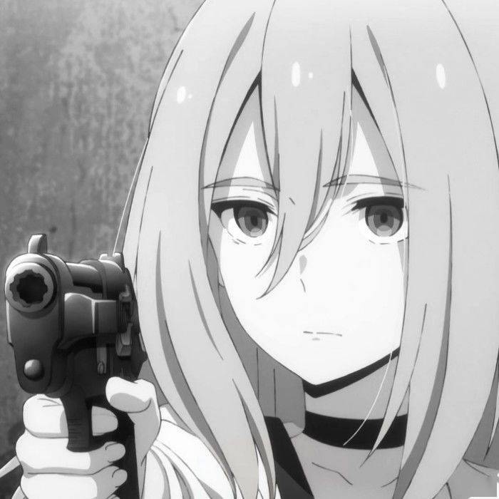 个性阴郁的纯黑色头像