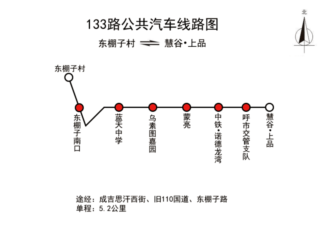 出行提醒呼和浩特24路133路调整延伸线路