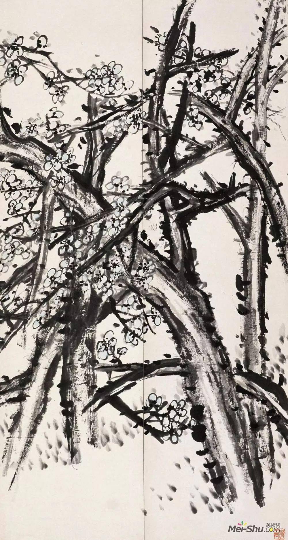 历代写意花鸟画范作选集（第134集）[95幅]