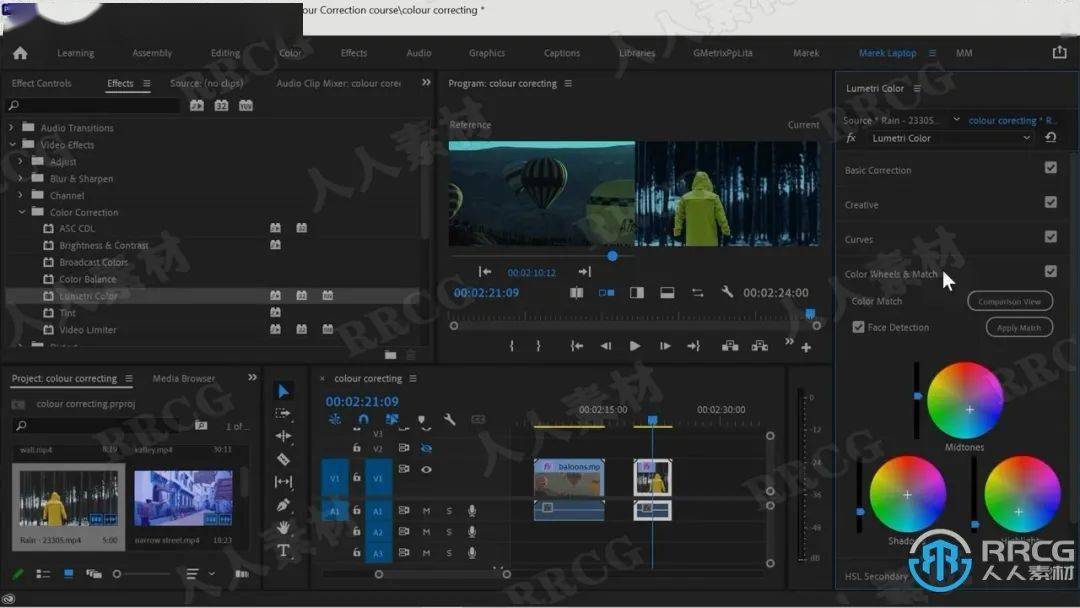 【中文字幕】adobe premiere pro色彩校正和调色技术视频教程