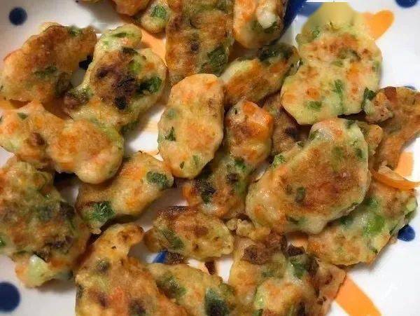 蔬菜|酥香清甜的鲜虾蔬菜饼,一口接一口~