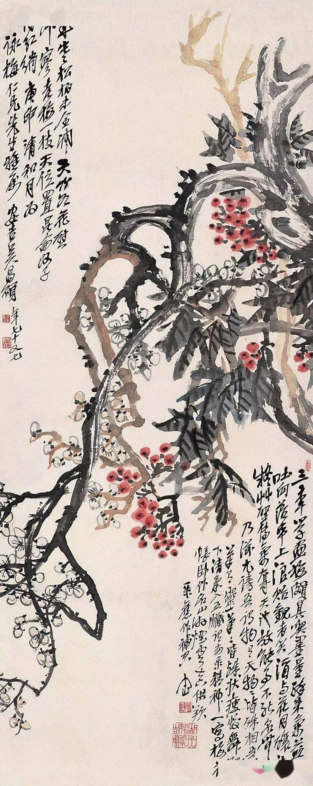 历代写意花鸟画范作选集（第134集）[95幅]