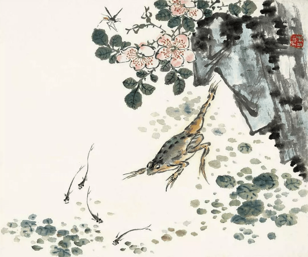 诸乐三花鸟画作品赏析