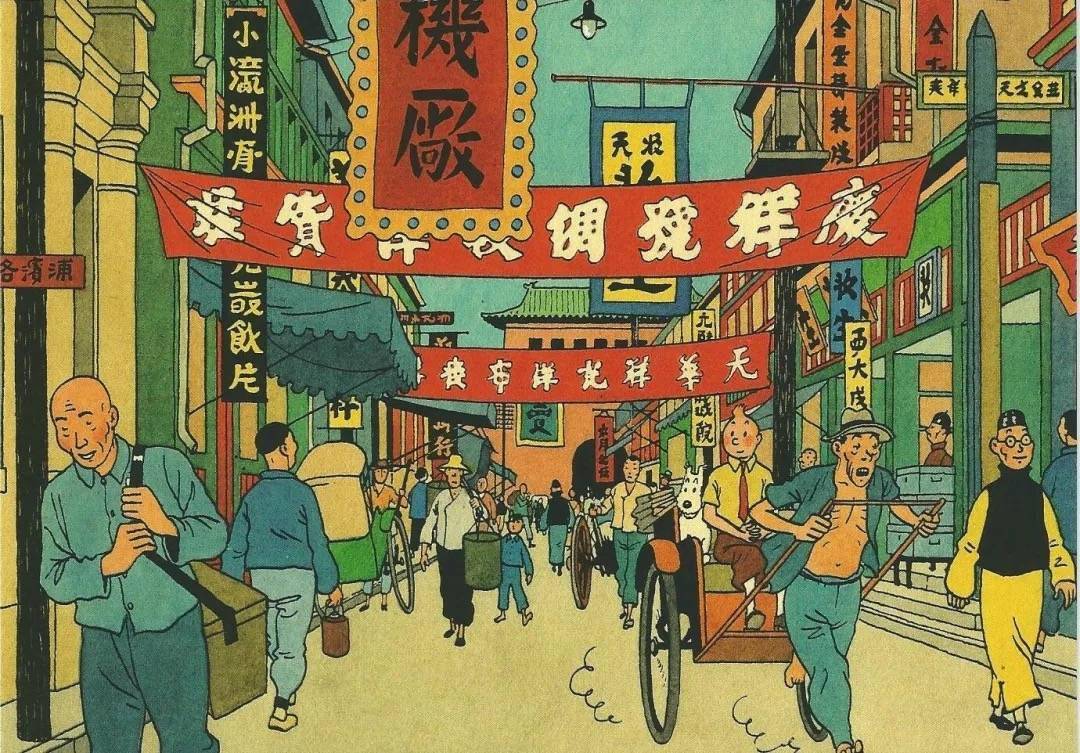 丁丁|埃尔热画过《蓝莲花》，如今法语漫画家在讲什么中国故事？