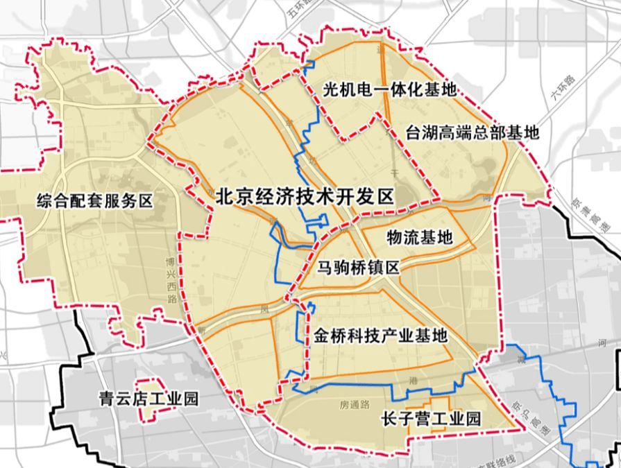 亦莊新城225平方公里規劃範圍的市場主體登記職權已由北京經濟技術