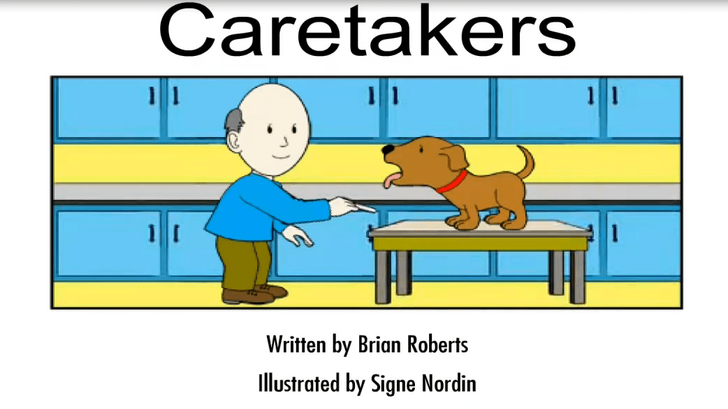 英语启蒙绘本 | caretakers (视频)