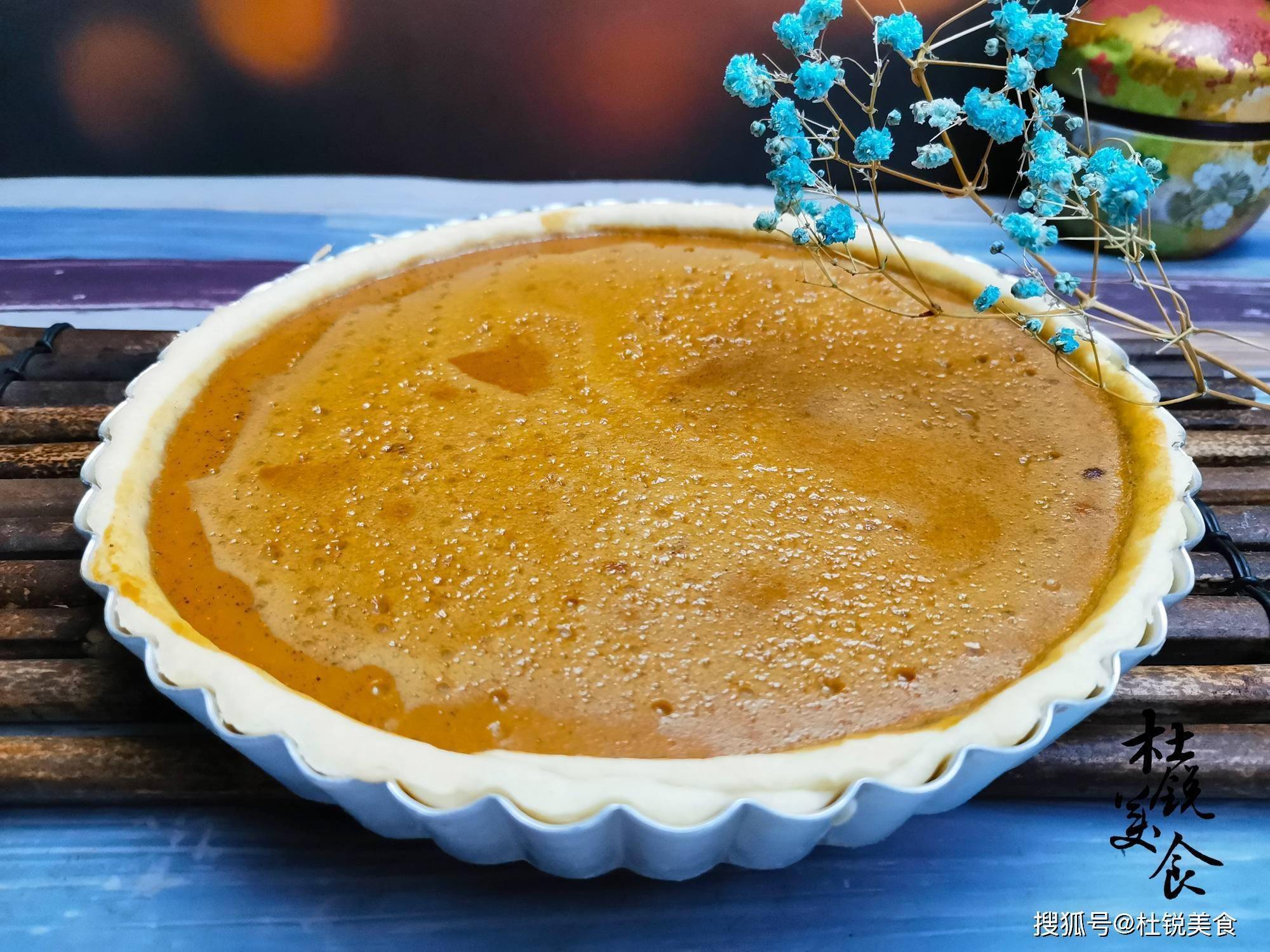 感恩节,每年都给家人做的南瓜派,南瓜与西点完美结合,家人喜欢