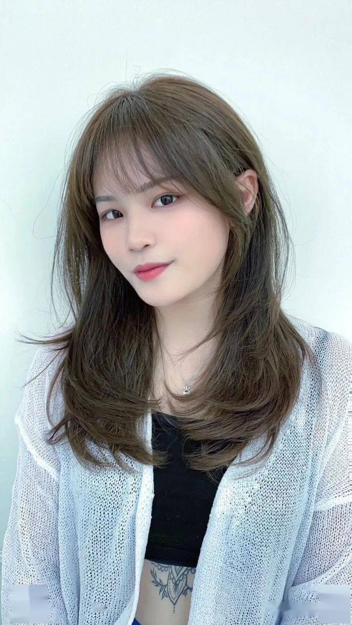 2021年发尾烫火了