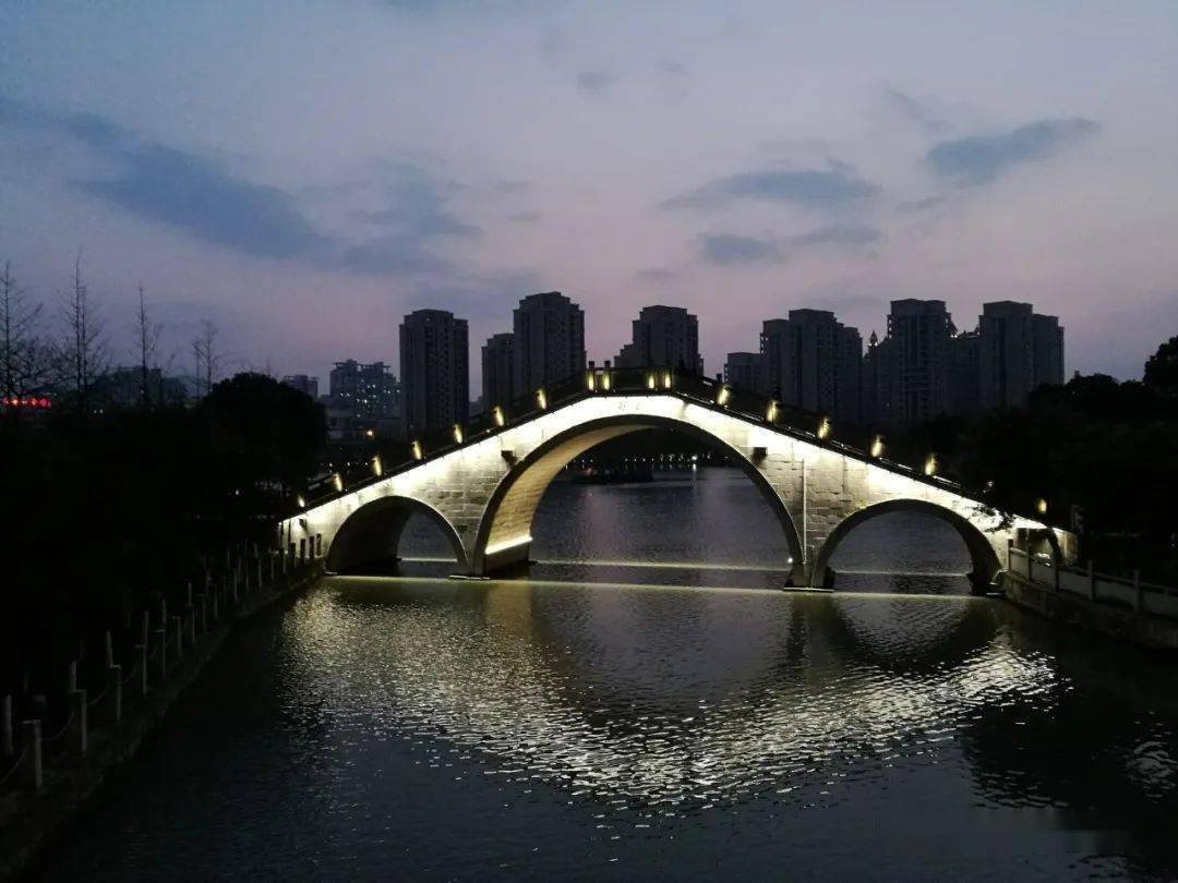温州南塘石拱桥图片