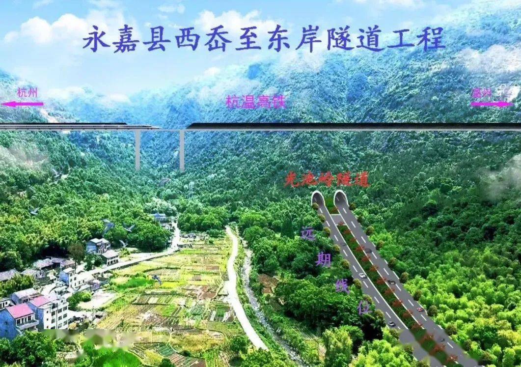 永嘉碧莲高速建设图片