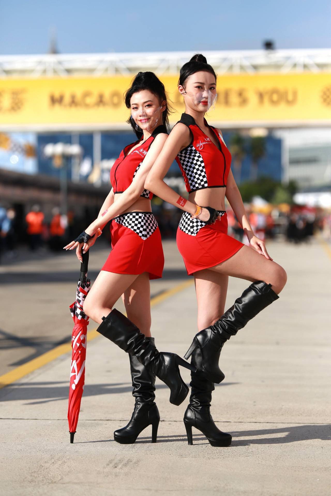 2021 第 68 届澳门格兰披治大赛车赛车女郎
