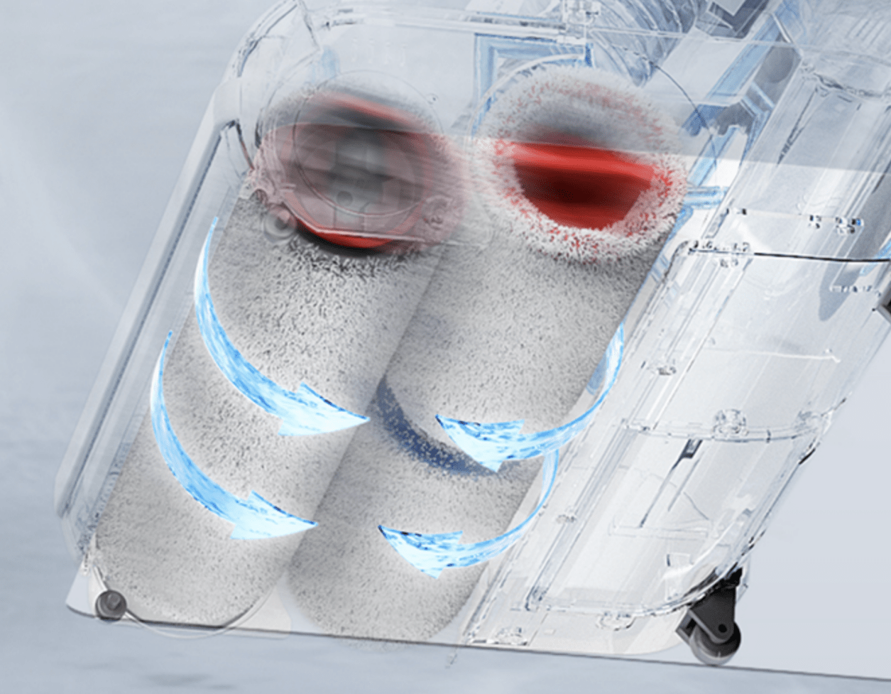 干湿垃圾处理轻轻松松！石头洗地机 U10 真有两把刷子