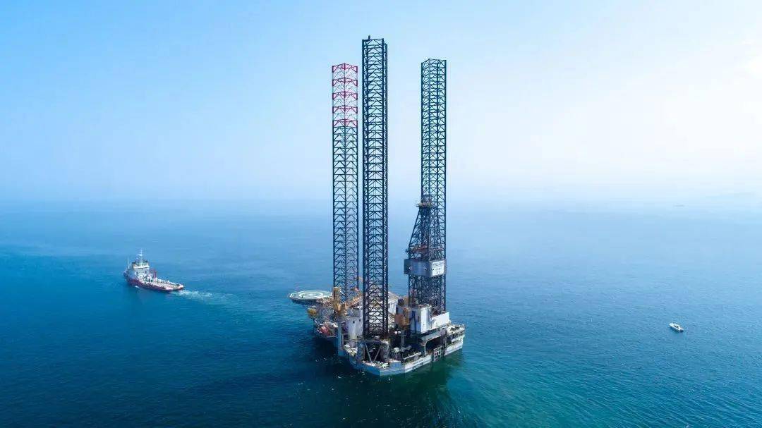 大连中远海运重工自升式钻井平台n610项目投产_海域_公司_作业