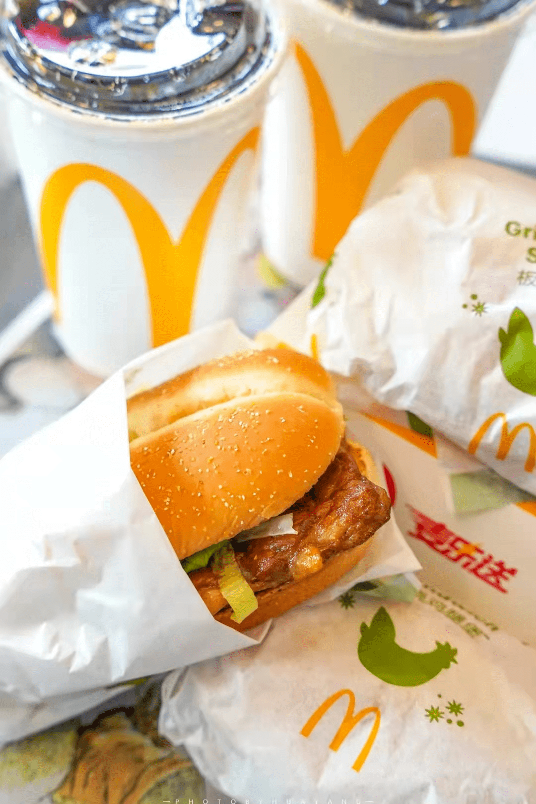 0元吃麦当劳麦辣鸡腿堡还有板烧两件套仅需7元速领