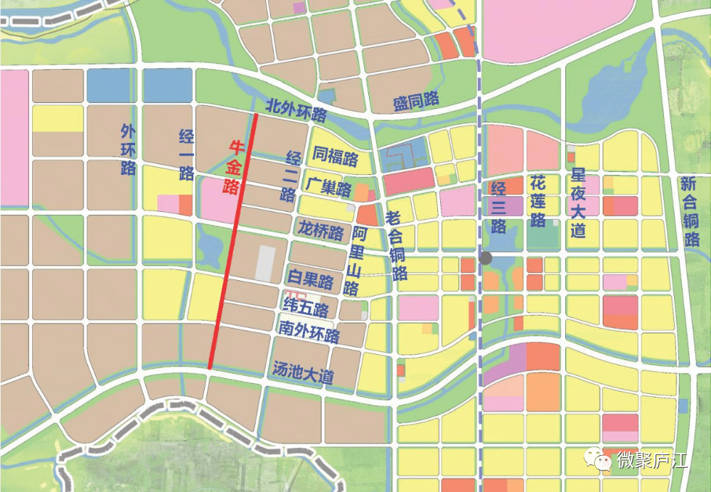 庐江白山镇未来规划图图片