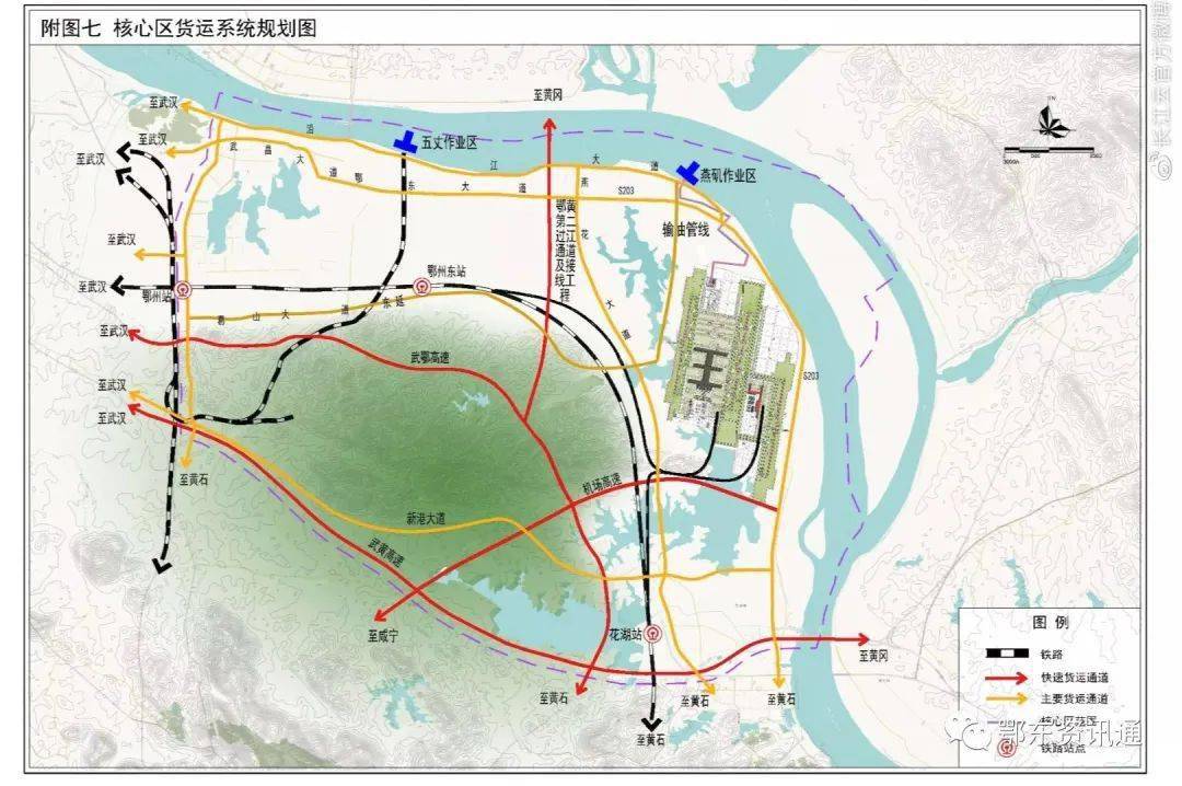 鄂州机场地图图片