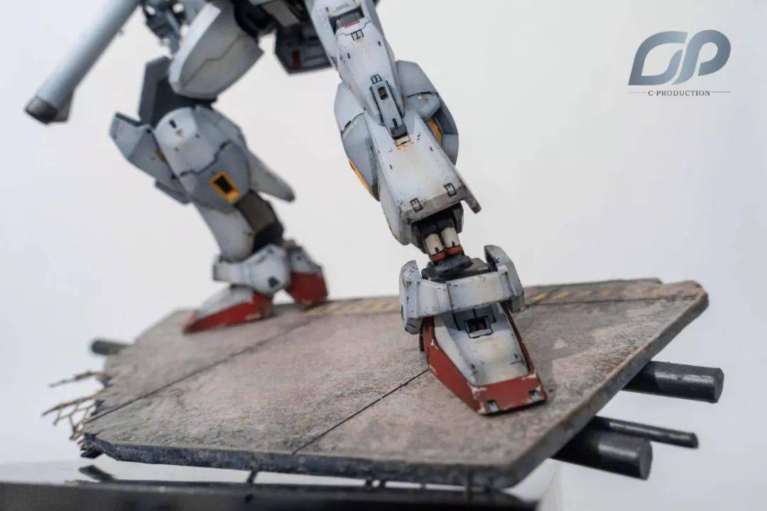 高达mk2gk制作自制地台轻微旧化